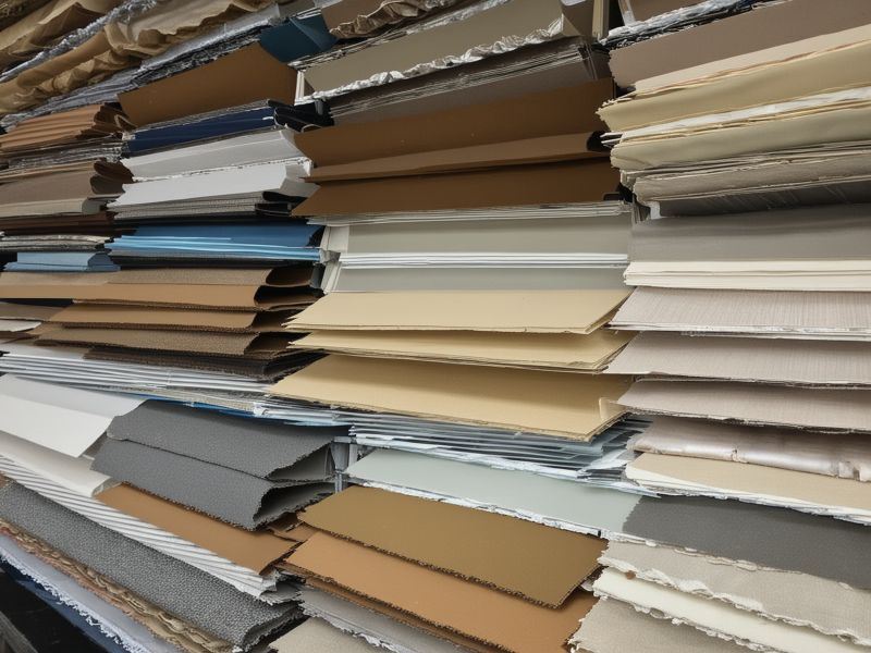 Custom blinds design and material selection process