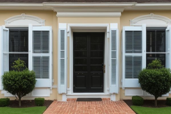 Contemporary kitchen with cellular blinds